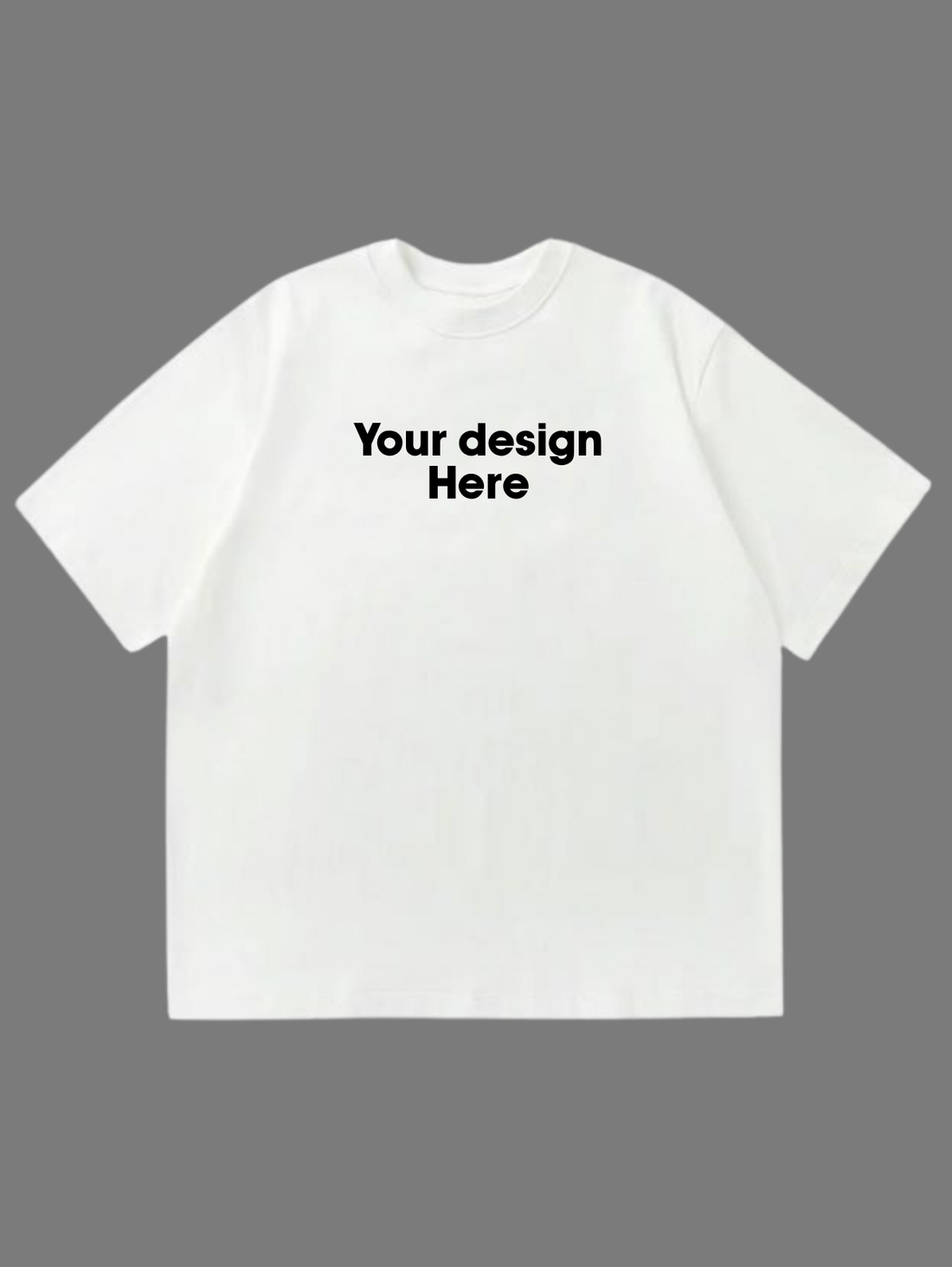 Create Your Own Design | Oversized Tee