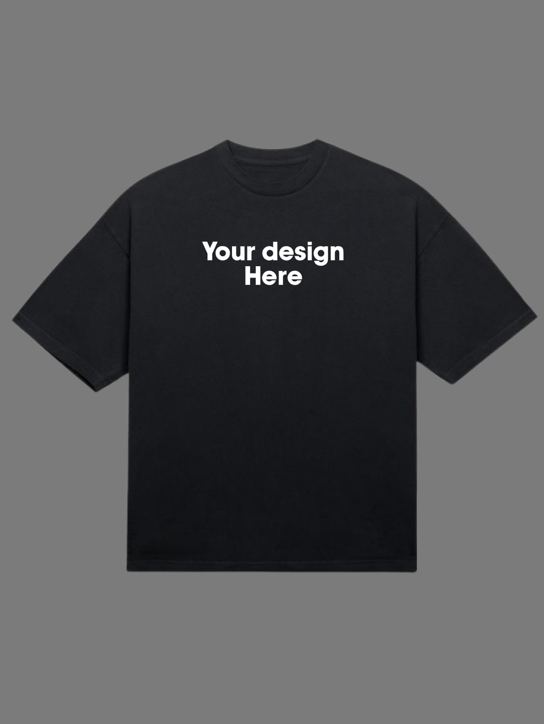 Create Your Own Design | Oversized Tee